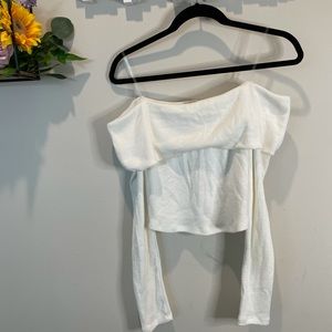 Off the shoulder sweater